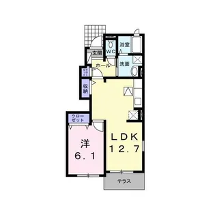 グランデ・マーカス C棟【2階】の間取り