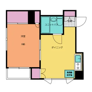 グレインマンション【3階】の間取り