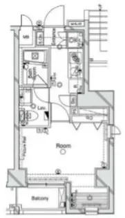 レジオス用賀NC【3階】の間取り