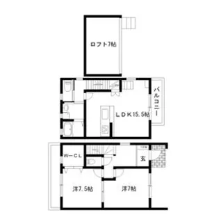 愛知県名古屋市中川区服部5【一戸建】の間取り