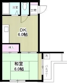 DRホームズ蕨II【1階】の間取り