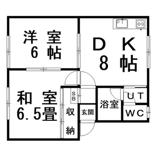 コーポなぎさ【1階】の間取り