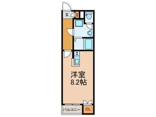 ミ・アトーレ【2階】の間取り