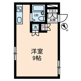カーサグリス【1階】の間取り