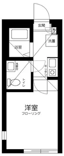 ロイド二子新地【2階】の間取り
