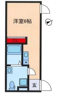 フィオーレ昭和町【3階】の間取り