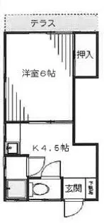 ヒカリハウス【1階】の間取り