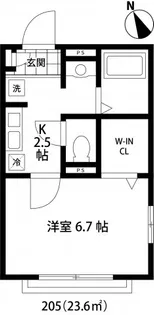 ラ・ジュピター【2階】の間取り