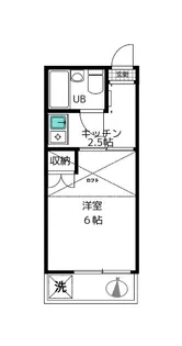 メゾンフォンテーヌ【2階】の間取り