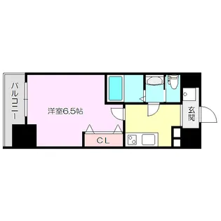 ラグゼ新大阪北【7階】の間取り