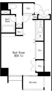 FLEG三田grato【2階】の間取り