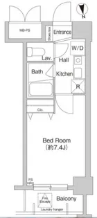 プライムアーバン葛西【4階】の間取り
