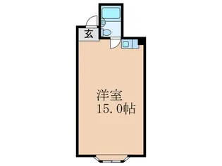 大宝北天満ロイヤルハイツ【3階】の間取り