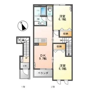 リオグランデ【2階】の間取り