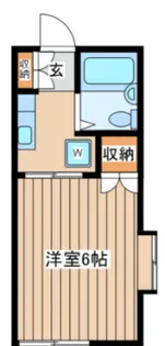 ファミーユ国分寺【2階】の間取り