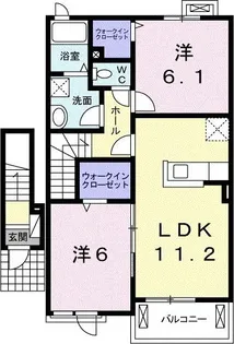 サンリット I【2階】の間取り