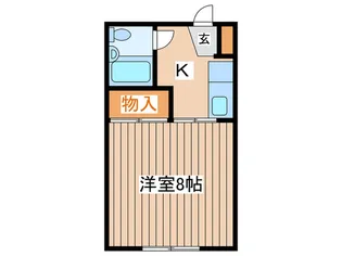 メゾン田子【1階】の間取り