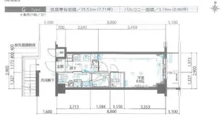 ステージファースト錦糸町アジールコート【2階】の間取り