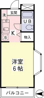 オークガーデン府中【2階】の間取り