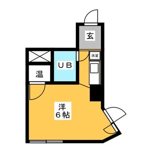 東神田サマリヤマンション【4階】の間取り
