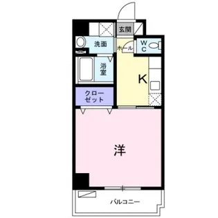 ラハイナ コート【3階】の間取り