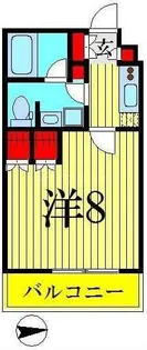 サンフル押上I【8階】の間取り