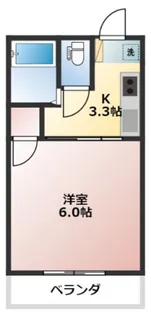 パークプレイス西川原I棟【1階】の間取り
