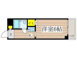 センチュリー調布【3階】の間取り