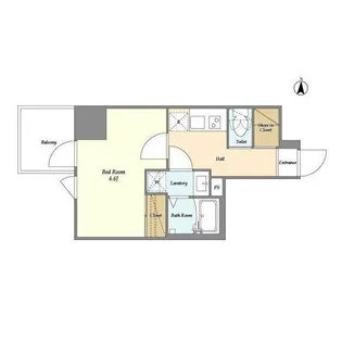 TSレジデンス北上野【9階】の間取り