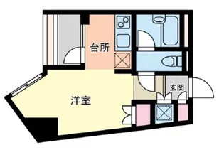 ビーロット小石川レジデンス【4階】の間取り