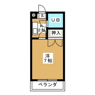 八事イースト【2階】の間取り
