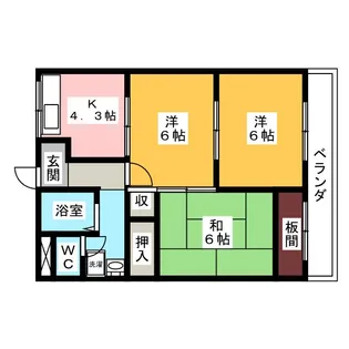 MIO BLD【2階】の間取り