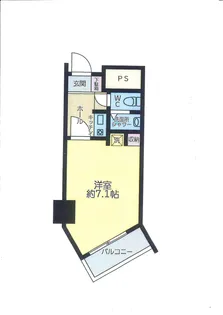 山下公園サンライトマンション【6階】の間取り