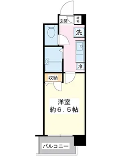 ベンド西千葉【5階】の間取り