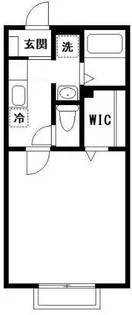 スクエア オーワダ【2階】の間取り