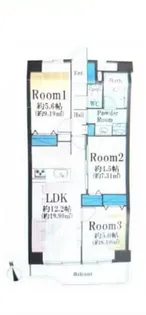 大森本町ハイツ【1階】の間取り