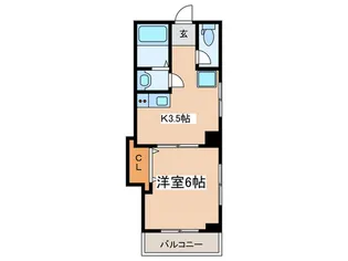 エクセルヴィラ小林【3階】の間取り