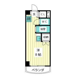 エミネンス山中【3階】の間取り