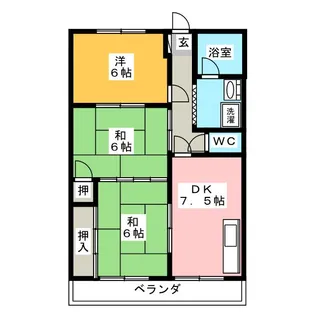 Ark Villa【5階】の間取り