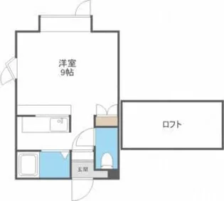 ロイヤルセブンB【2階】の間取り