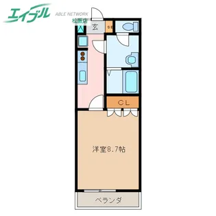 コンフォルト藤【1階】の間取り