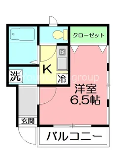 パンテオンA棟【3階】の間取り