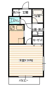RamsesA錦町【2階】の間取り