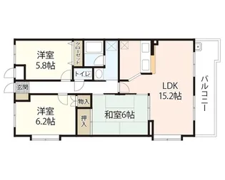 ソシアI【2階】の間取り