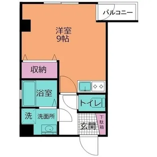 高島本町 M’s【5階】の間取り