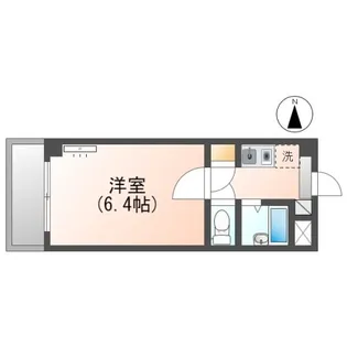 プレアール高島【4階】の間取り