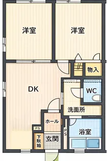 ドリームハイツ【1階】の間取り