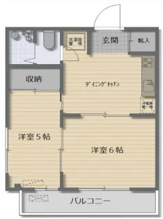 ヒルズ青葉【2階】の間取り