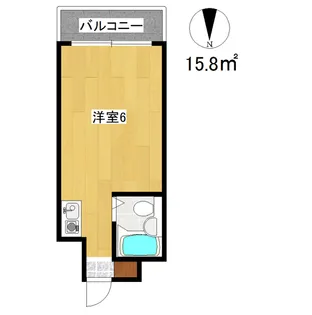 ジオナ関目【4階】の間取り