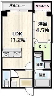 REGALO IHANA(レガーロ イハナ)【1階】の間取り